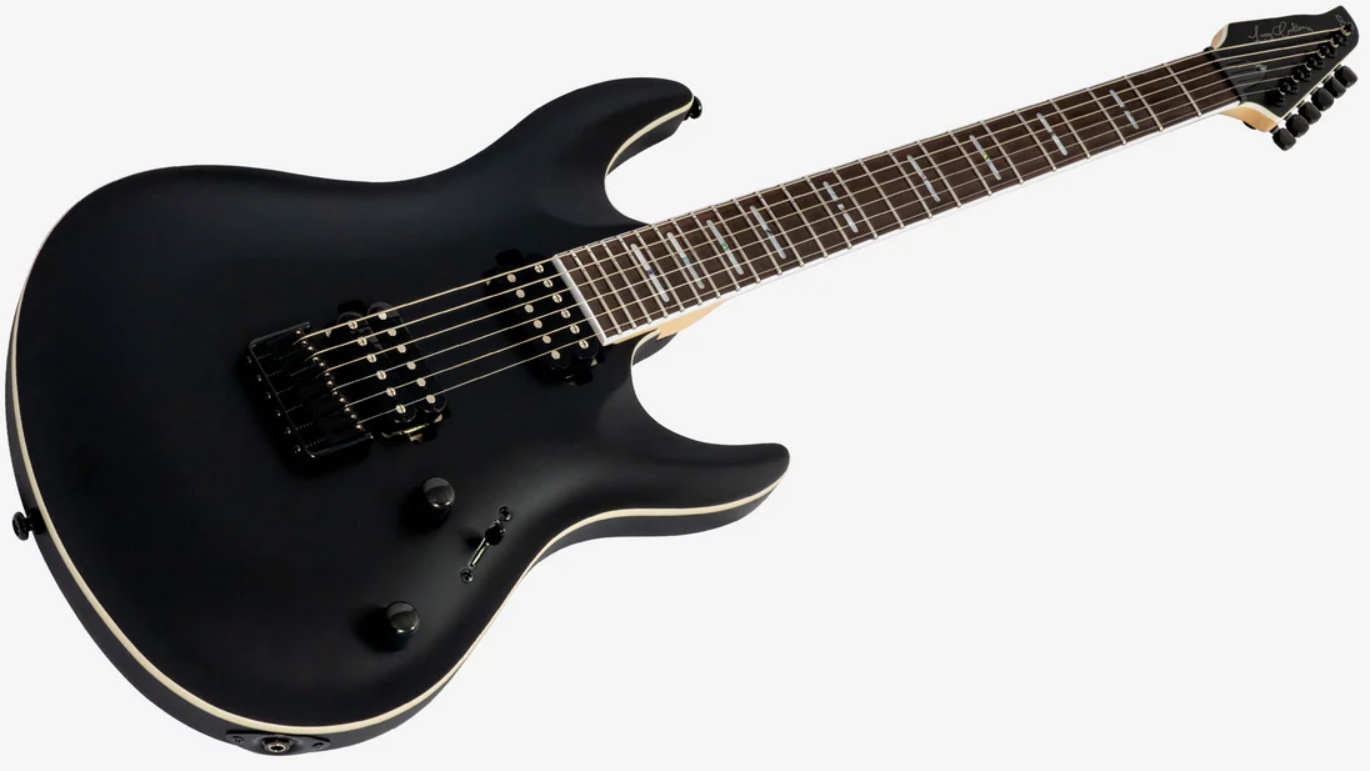Sire Larry Carlton Y5 2h Ht Rw - Black Satin - E-Gitarre in Str-Form - Variation 3