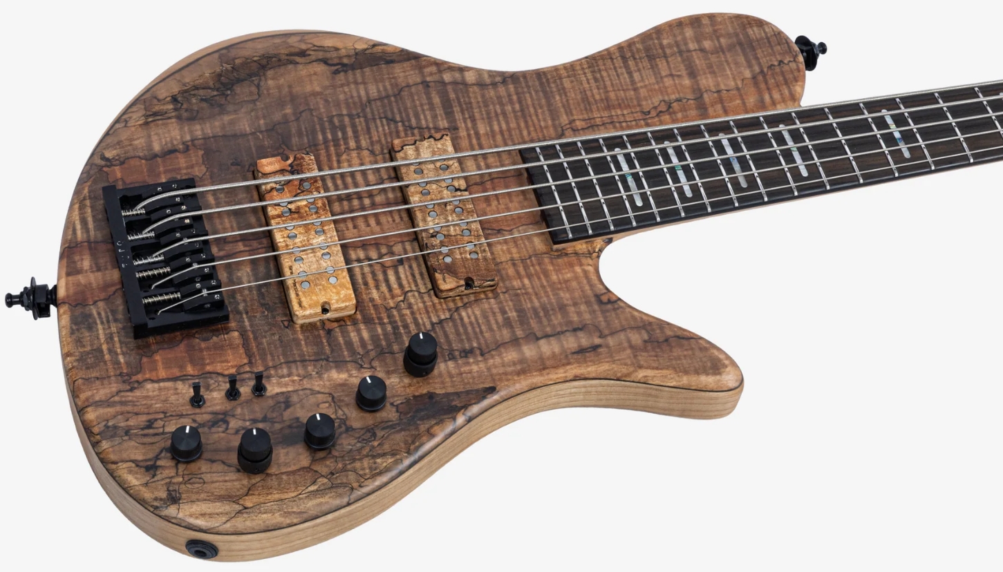 Sire Marcus Miller F10dx 5st Lh 5c Gaucher Active Eb - Natural - Solidbody E-bass - Variation 2