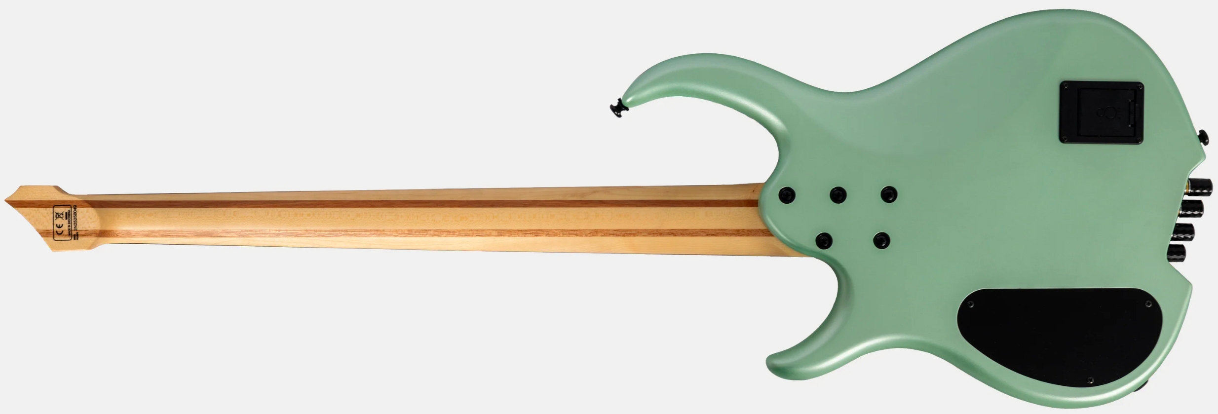 Sire Marcus Miller M6 Headless 4st Multiscale Active Rw - Surf Green Metallic - Solidbody E-bass - Variation 1