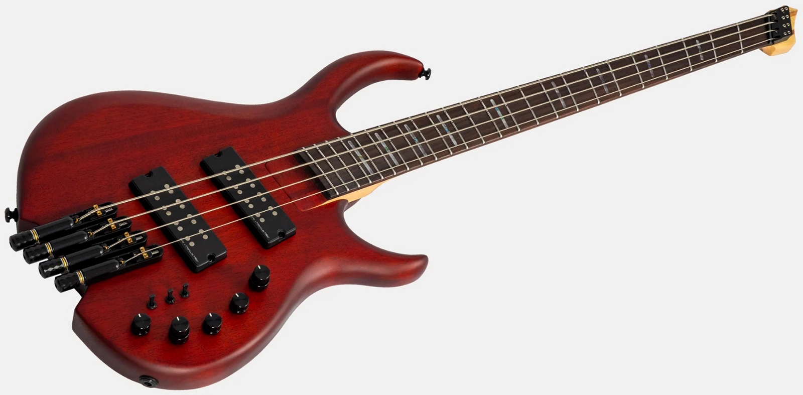 Sire Marcus Miller M6 Headless 4st Multiscale Active Rw - Mahogany Satin - Solidbody E-bass - Variation 2