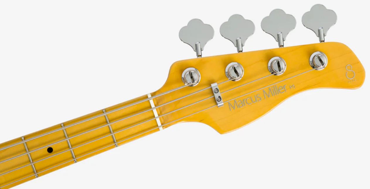 Sire Marcus Miller P5 Alder 4st Lh Gaucher Mn - Black - Solidbody E-bass - Variation 3