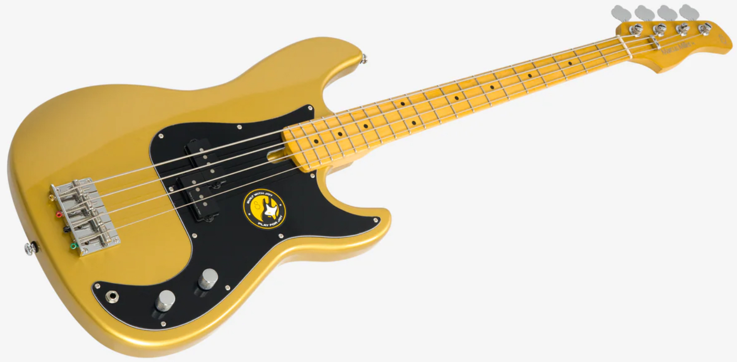Sire Marcus Miller P5 Alder 4st Mn - Metallic Gold - Solidbody E-bass - Variation 2