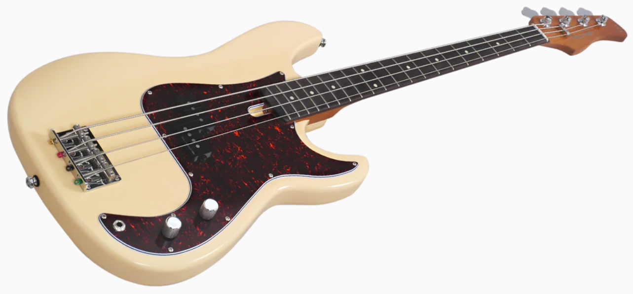 Sire Marcus Miller P5r 4st Lh 4c Gaucher Rw - Vintage White - Solidbody E-bass - Variation 1