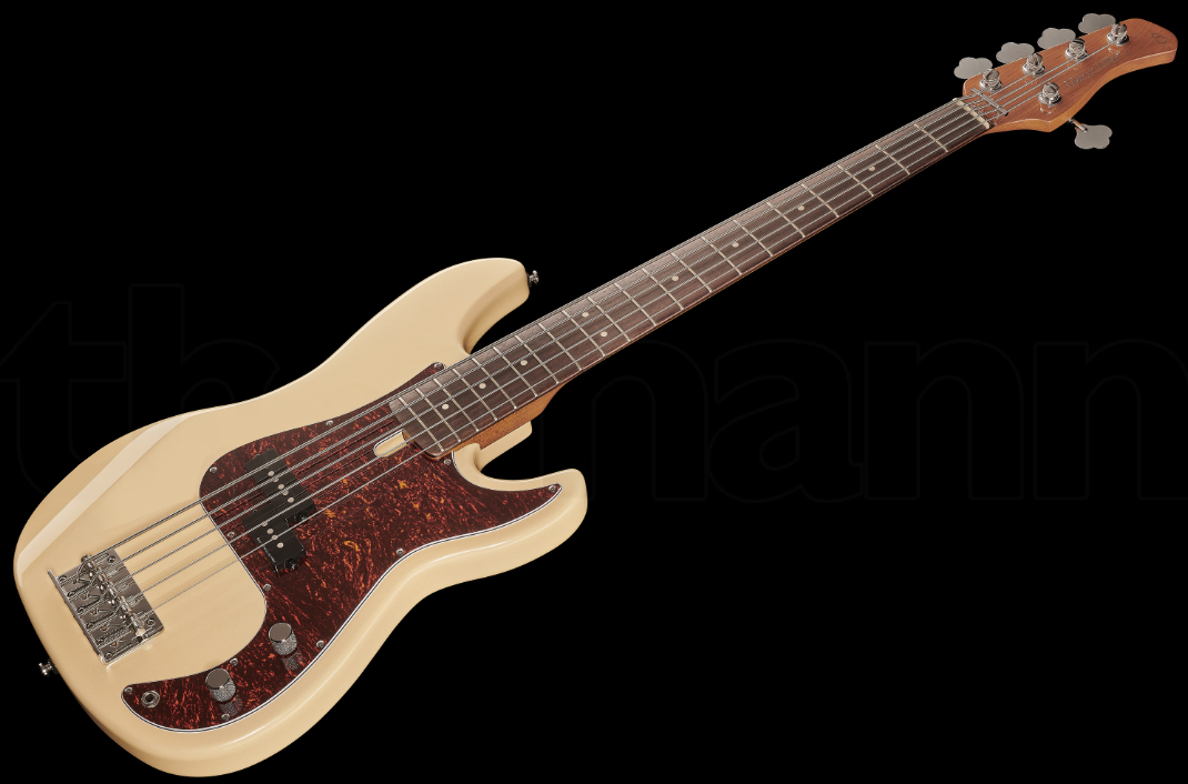 Sire Marcus Miller P5r 5st Lh 5c Gaucher Rw - Vintage White - Solidbody E-bass - Variation 1