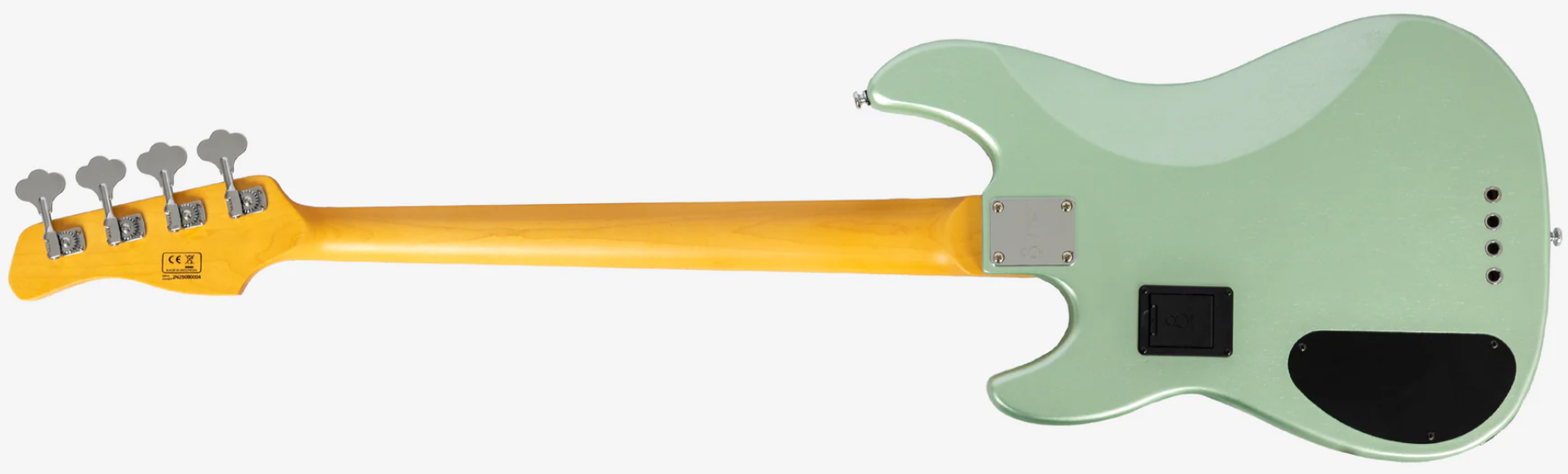 Sire Marcus Miller P6 4st Active Mn - Surf Green Metallic - Solidbody E-bass - Variation 1