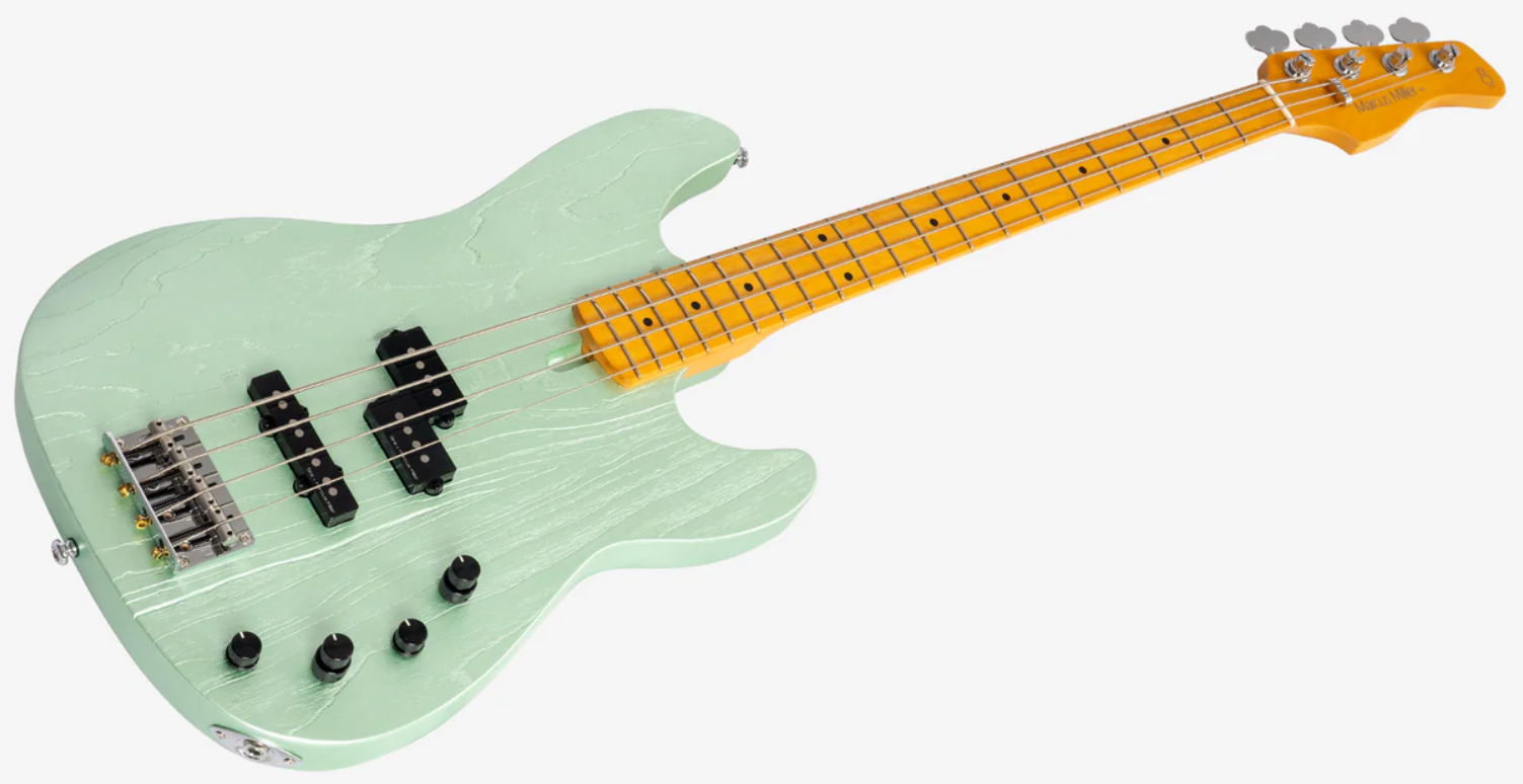 Sire Marcus Miller P6 4st Active Mn - Surf Green Metallic - Solidbody E-bass - Variation 2