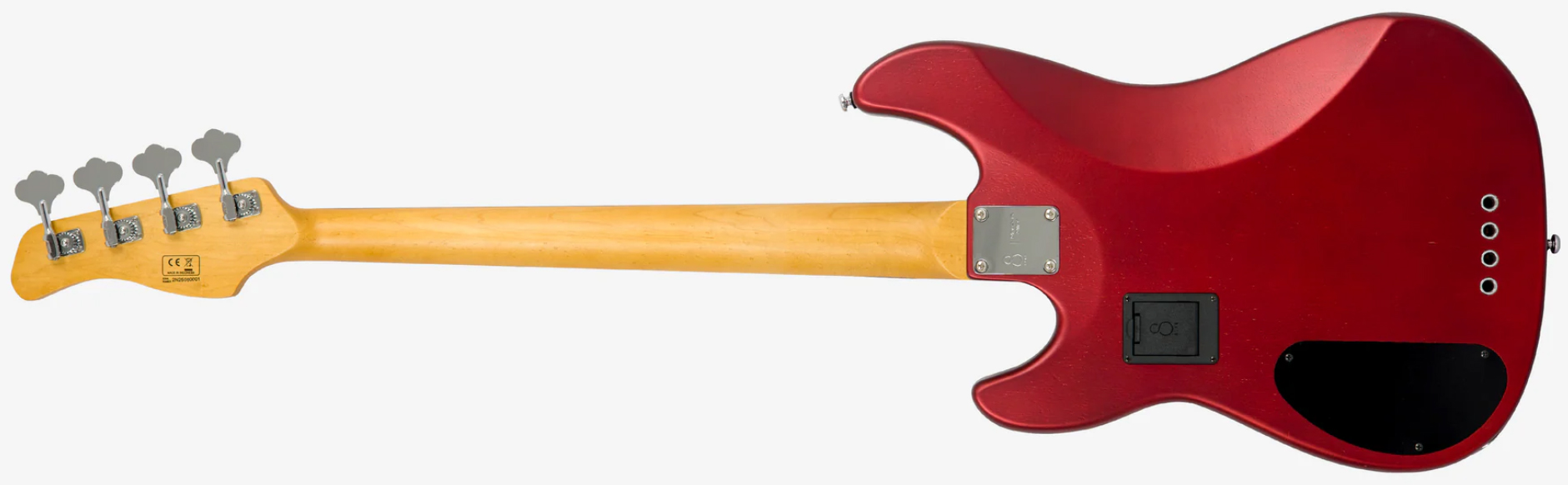 Sire Marcus Miller P6 4st Active Rw - Candy Apple Red - Solidbody E-bass - Variation 1