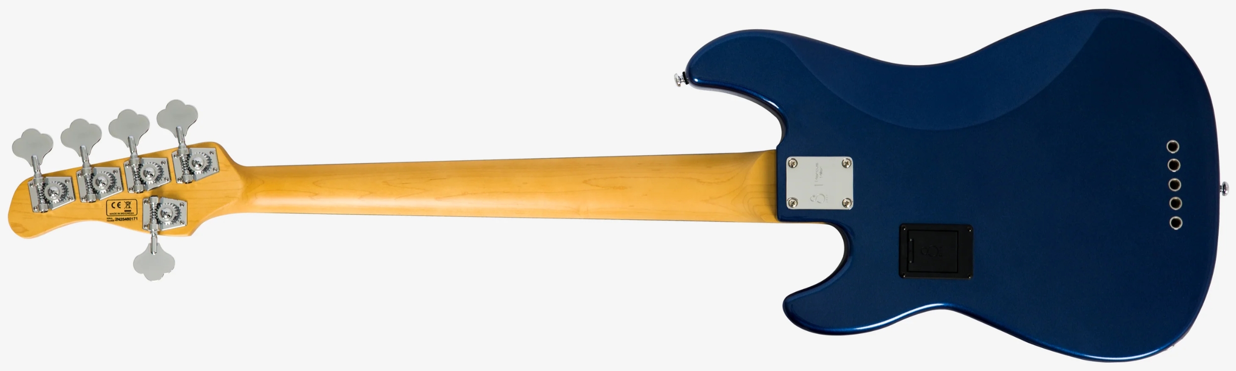 Sire Marcus Miller P7 Alder 4st Lh Gaucher Active Mn - Dark Navy - Solidbody E-bass - Variation 1