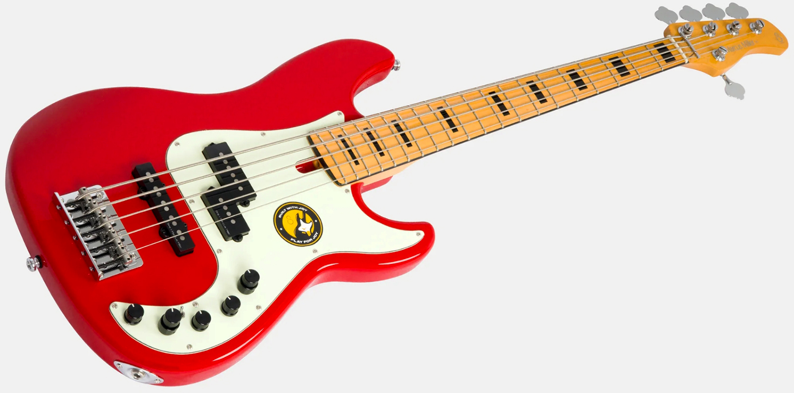 Sire Marcus Miller P7 Alder 5st 5c Active Mn - Dakota Red - Solidbody E-bass - Variation 2