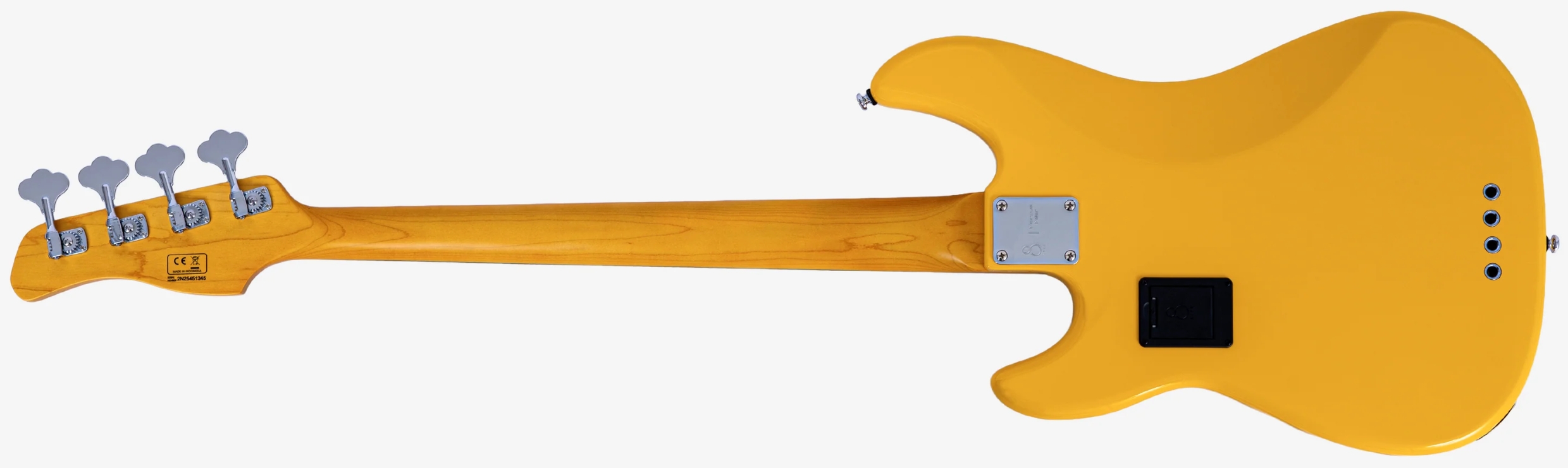 Sire Marcus Miller P7 New Gen 4st Active Mn - Sunshine Yellow - Solidbody E-bass - Variation 1