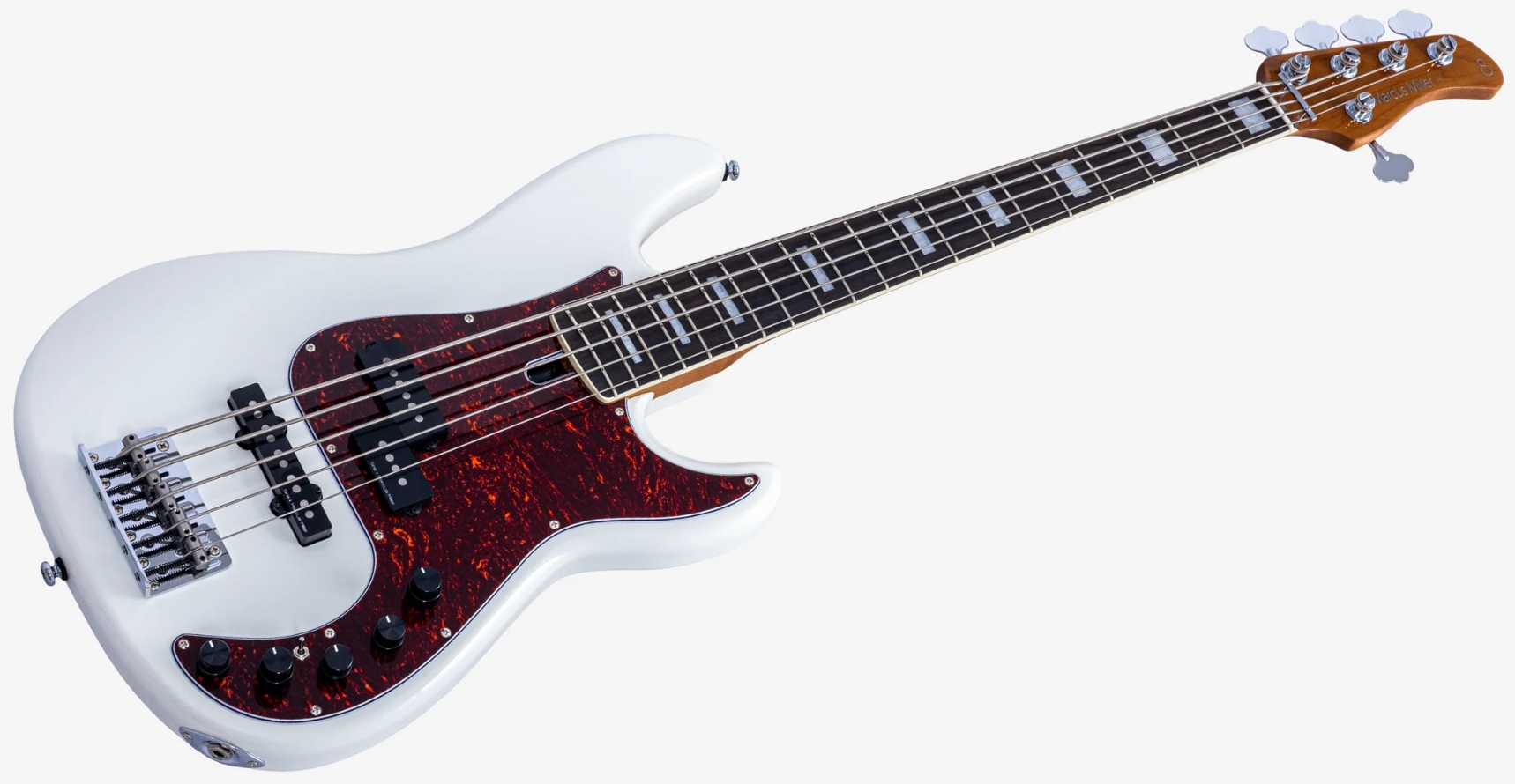 Sire Marcus Miller P7 New Gen 5st 5c Active Eb - Antique White - Solidbody E-bass - Variation 2