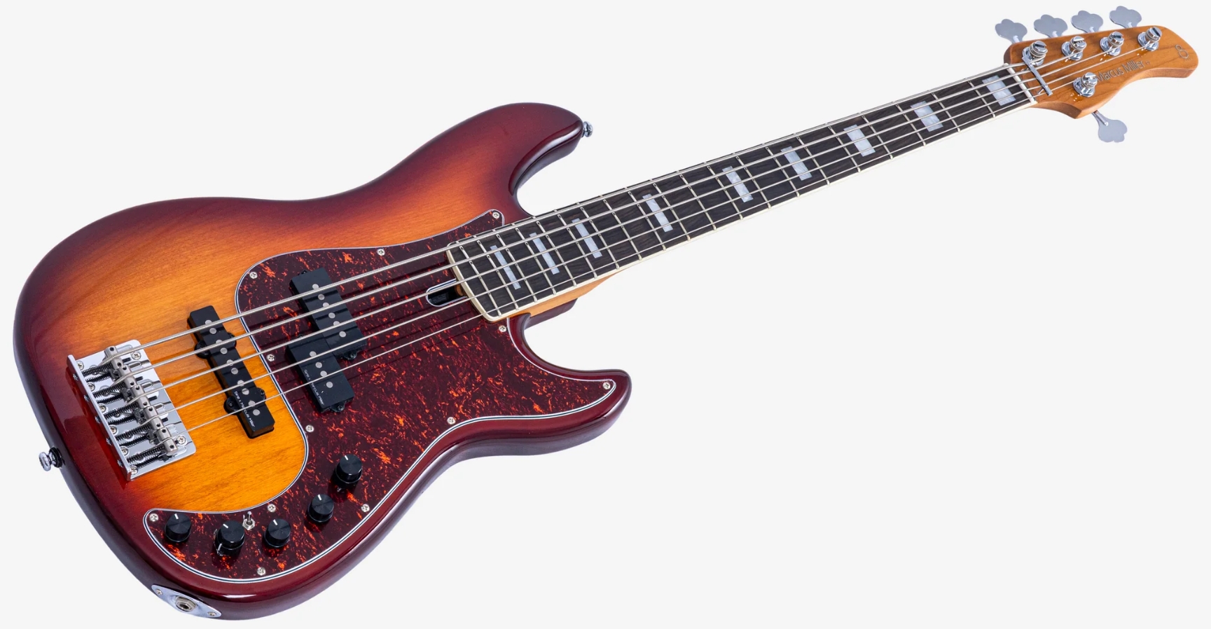 Sire Marcus Miller P7 New Gen 5st 5c Active Eb - Tobacco Sunburst - Solidbody E-bass - Variation 2