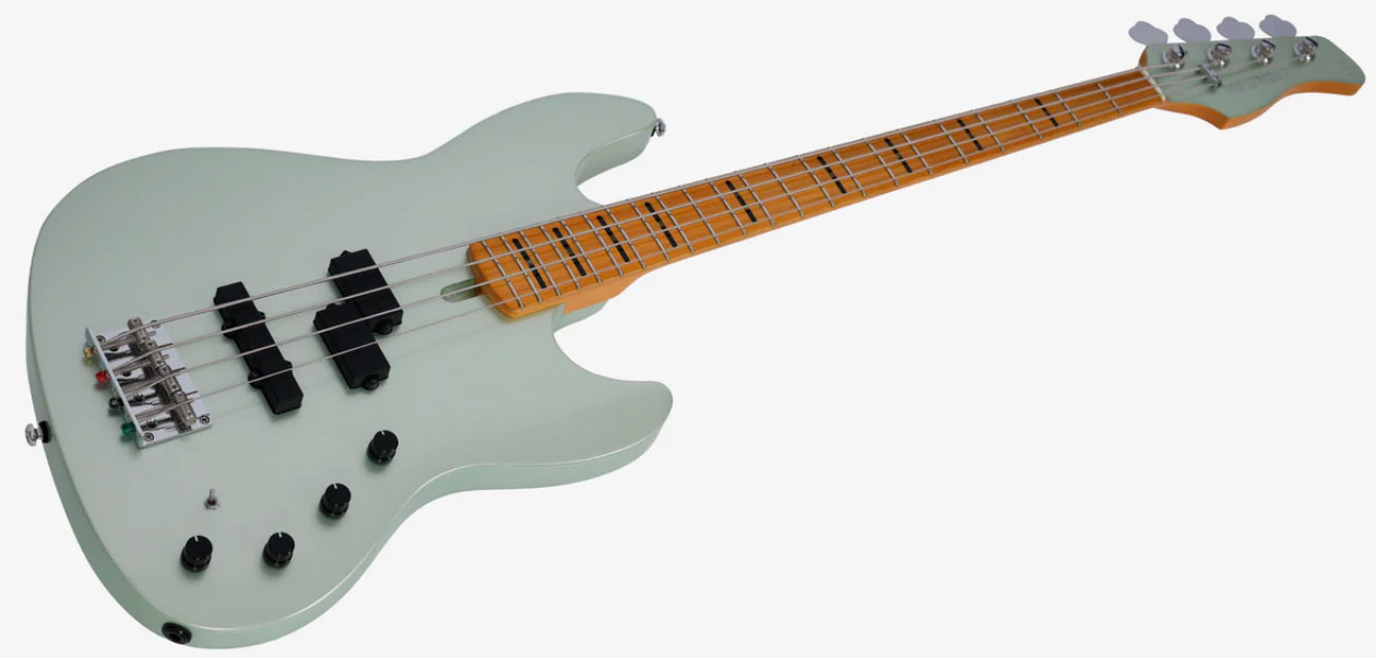 Sire Marcus Miller U7 4st 4c Active Mn - Surf Green Metallic - Solidbody E-bass - Variation 2