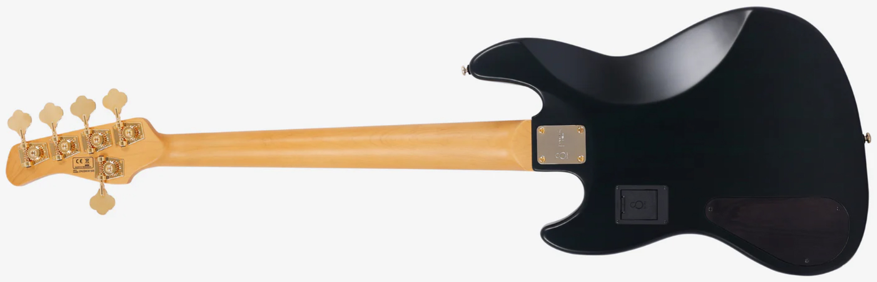 Sire Marcus Miller V10 5st 2nd Gen. 5c Active Mn - Transparent Green Satin - Solidbody E-bass - Variation 1