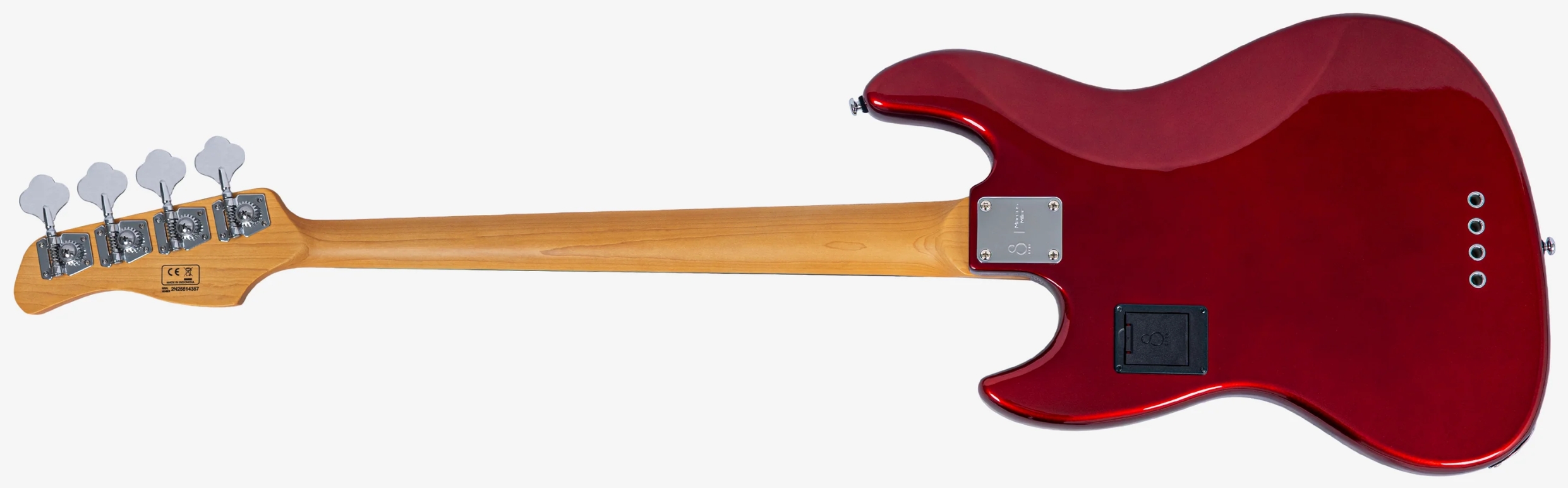 Sire Marcus Miller V3 New Gen 4st Active Rw - Candy Apple Red - Solidbody E-bass - Variation 1