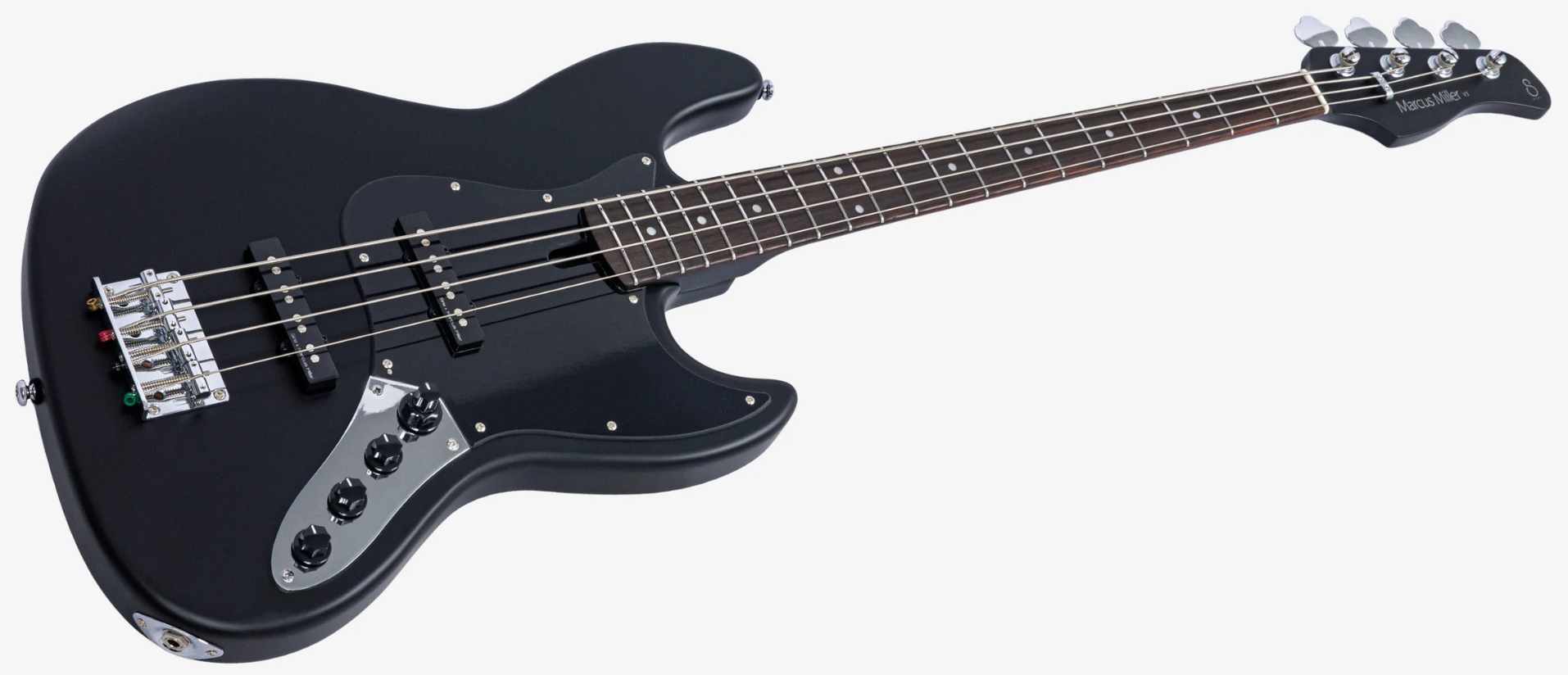 Sire Marcus Miller V3 New Gen 4st Active Rw - Black Satin - Solidbody E-bass - Variation 2