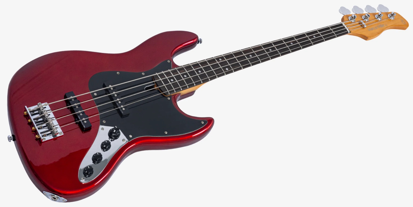 Sire Marcus Miller V3 New Gen 4st Active Rw - Candy Apple Red - Solidbody E-bass - Variation 2
