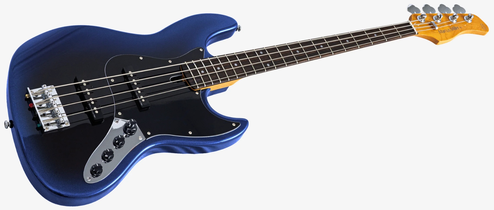 Sire Marcus Miller V3 New Gen 4st Lh Gaucher Active Rw - Midnight Blueburst - Solidbody E-bass - Variation 2