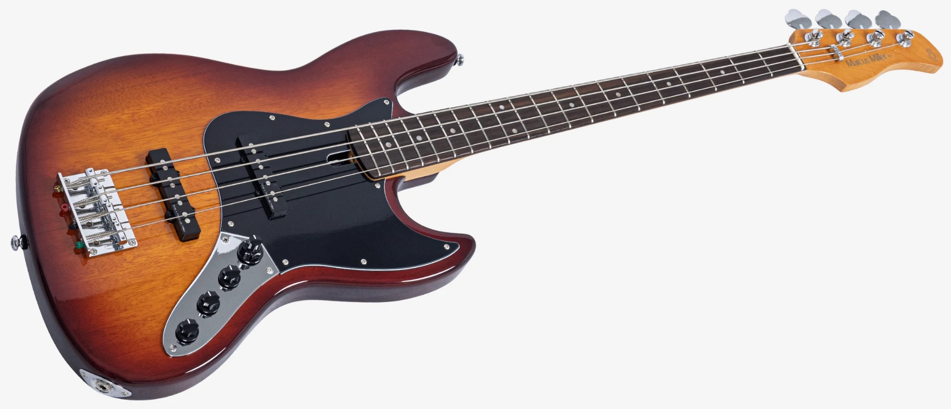 Sire Marcus Miller V3 New Gen 4st Lh Gaucher Active Rw - Tobacco Sunburst Satin - Solidbody E-bass - Variation 2