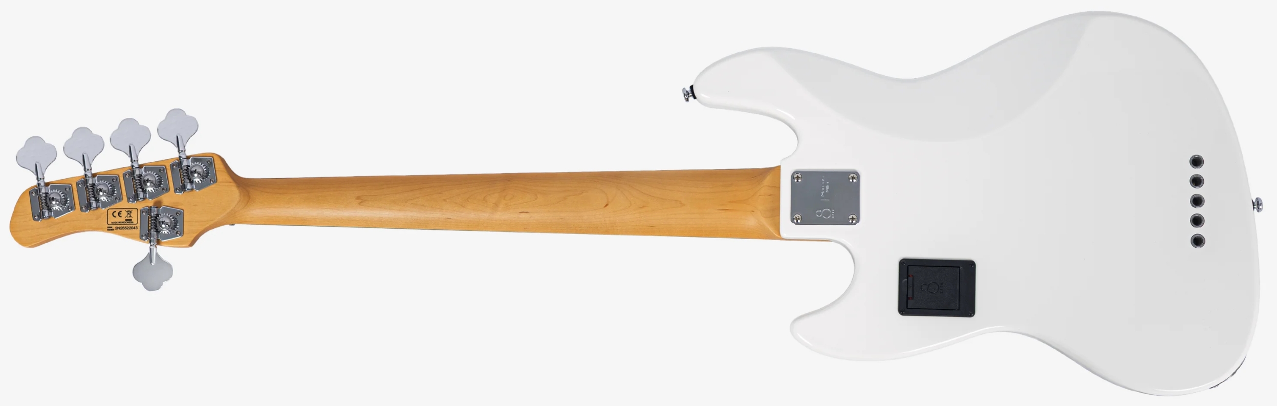 Sire Marcus Miller V3 New Gen 5st 5c Active Rw - Antique White - Solidbody E-bass - Variation 1