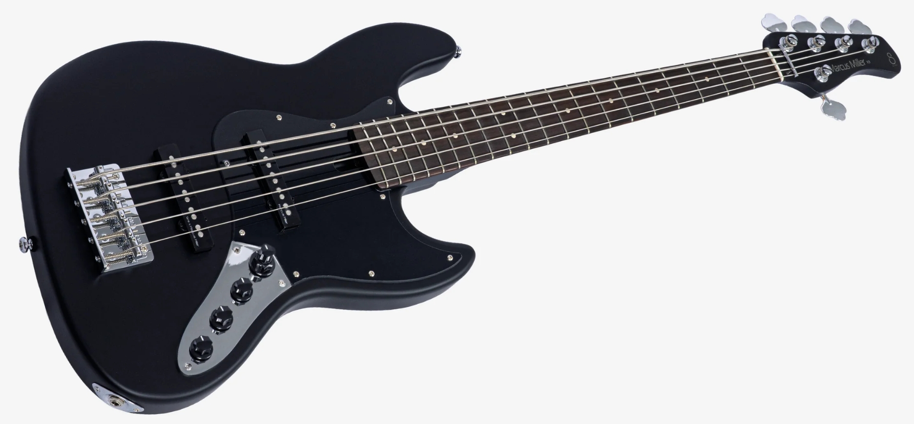 Sire Marcus Miller V3 New Gen 5st 5c Active Rw - Black Satin - Solidbody E-bass - Variation 2