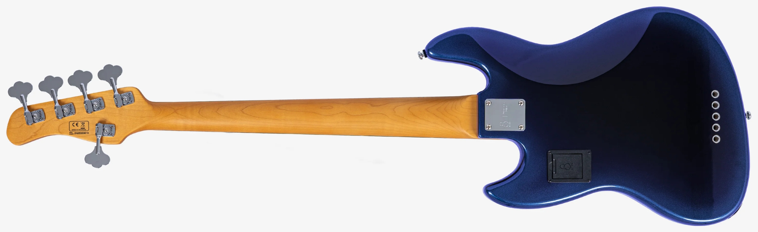 Sire Marcus Miller V3 New Gen 5st Lh 5c Gaucher Active Rw - Midnight Blueburst - Solidbody E-bass - Variation 1