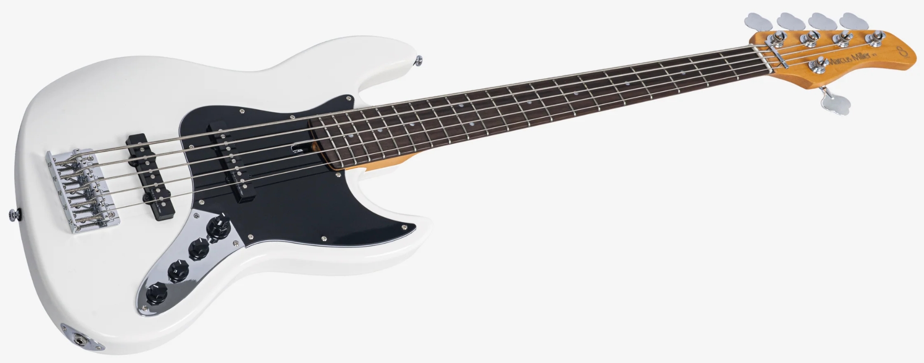 Sire Marcus Miller V3 New Gen 5st Lh 5c Gaucher Active Rw - Antique White - Solidbody E-bass - Variation 2