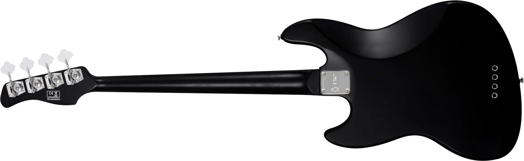 Sire Marcus Miller V3p 4st Lh Gaucher Rw - Black Satin - Solidbody E-bass - Variation 1