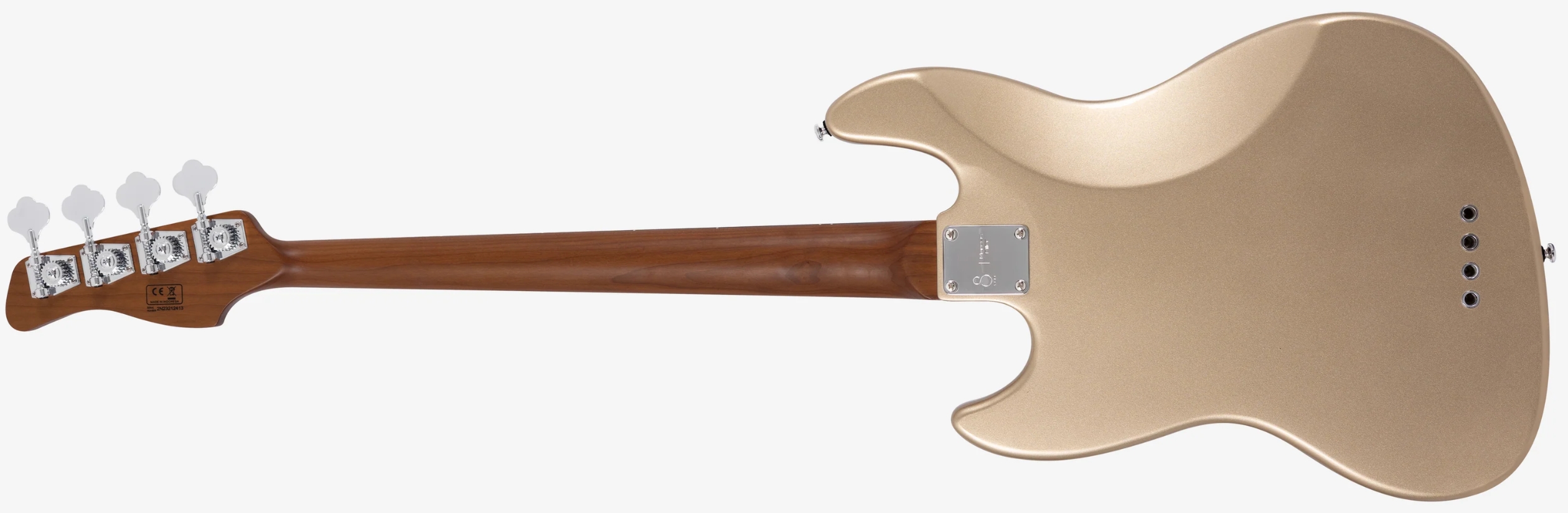 Sire Marcus Miller V5 4st Lh Gaucher Mn - Champagne Gold Metallic - Solidbody E-bass - Variation 1