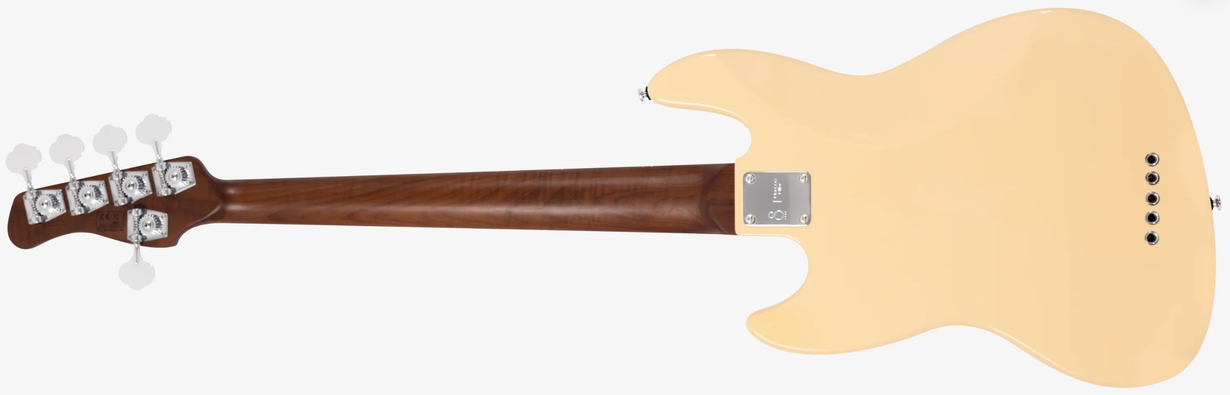 Sire Marcus Miller V5 5st Lh 5c Gaucher Mn - Vintage White - Solidbody E-bass - Variation 1