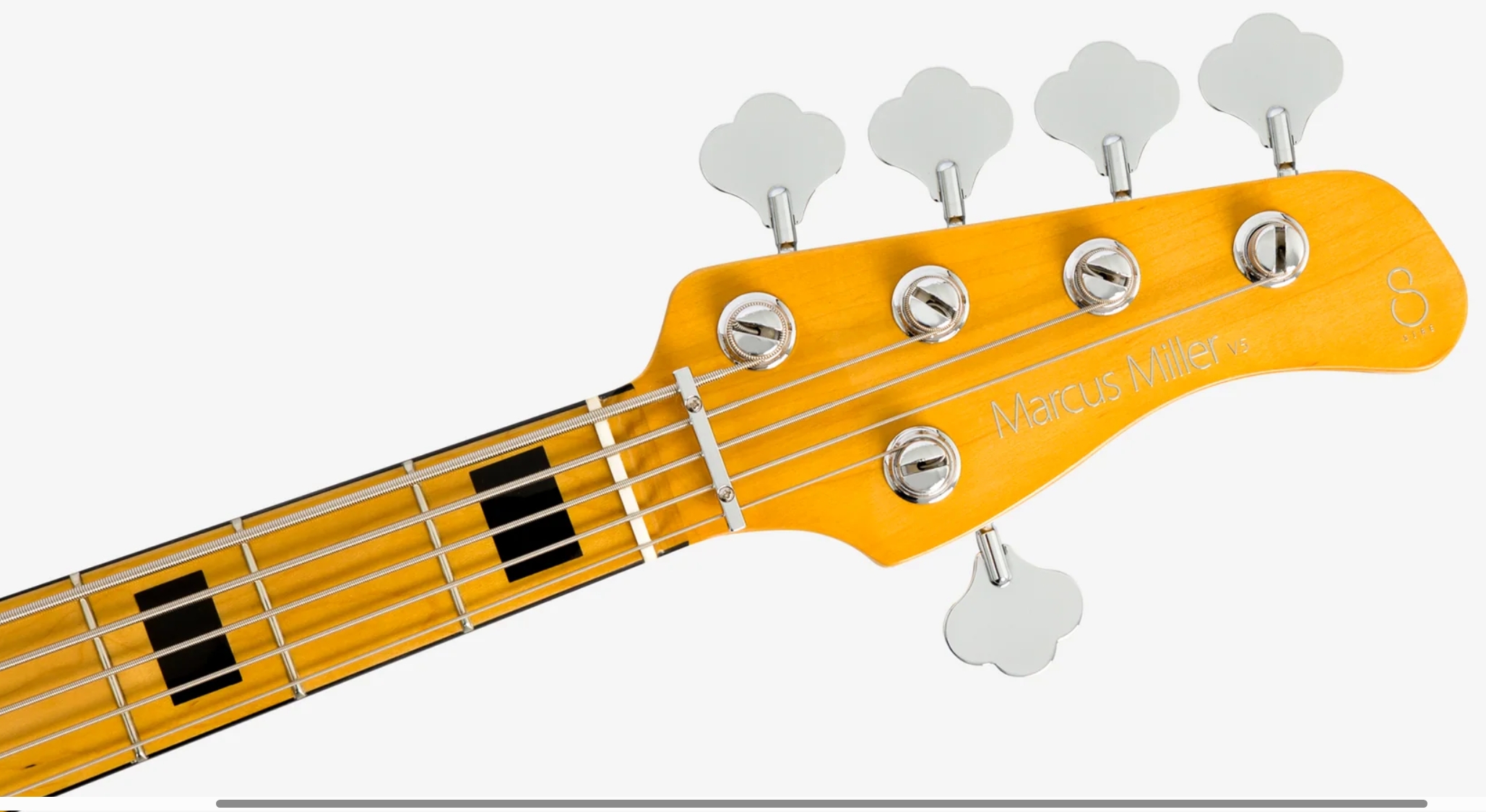 Sire Marcus Miller V5 5st Lh 5c Gaucher Mn - Black - Solidbody E-bass - Variation 3