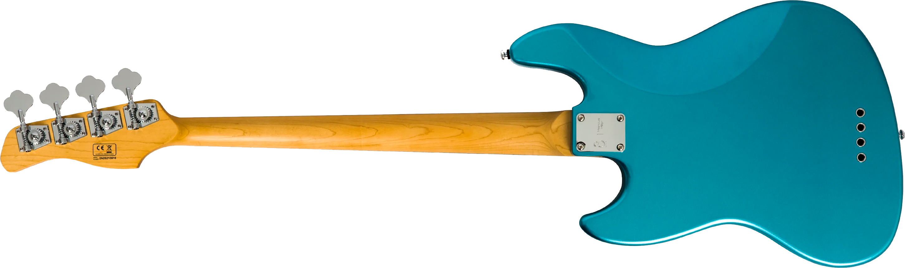Sire Marcus Miller V5 Alder 4st Fretless Mn - Tide Pool - Solidbody E-bass - Variation 1