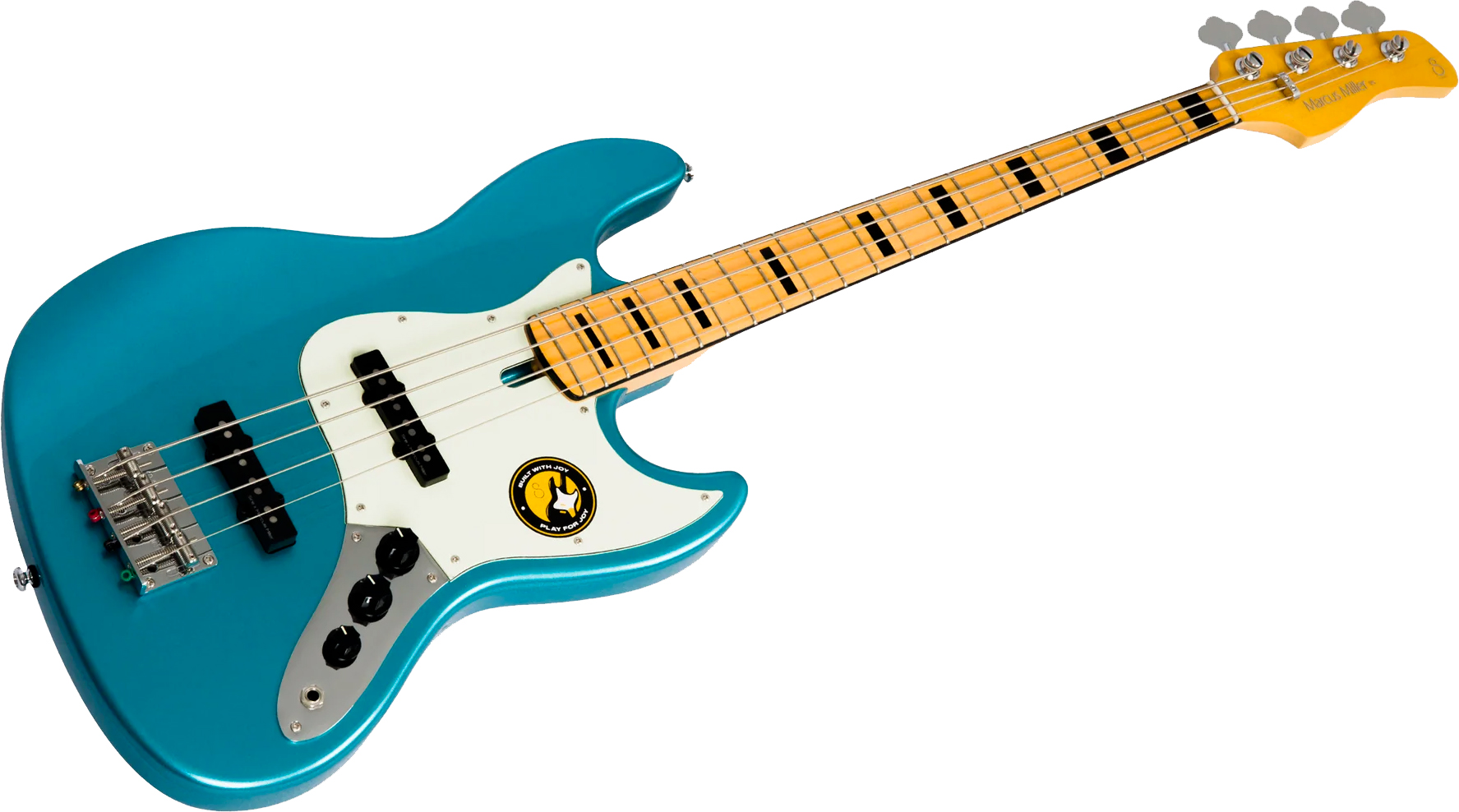 Sire Marcus Miller V5 Alder 4st Fretless Mn - Tide Pool - Solidbody E-bass - Variation 2