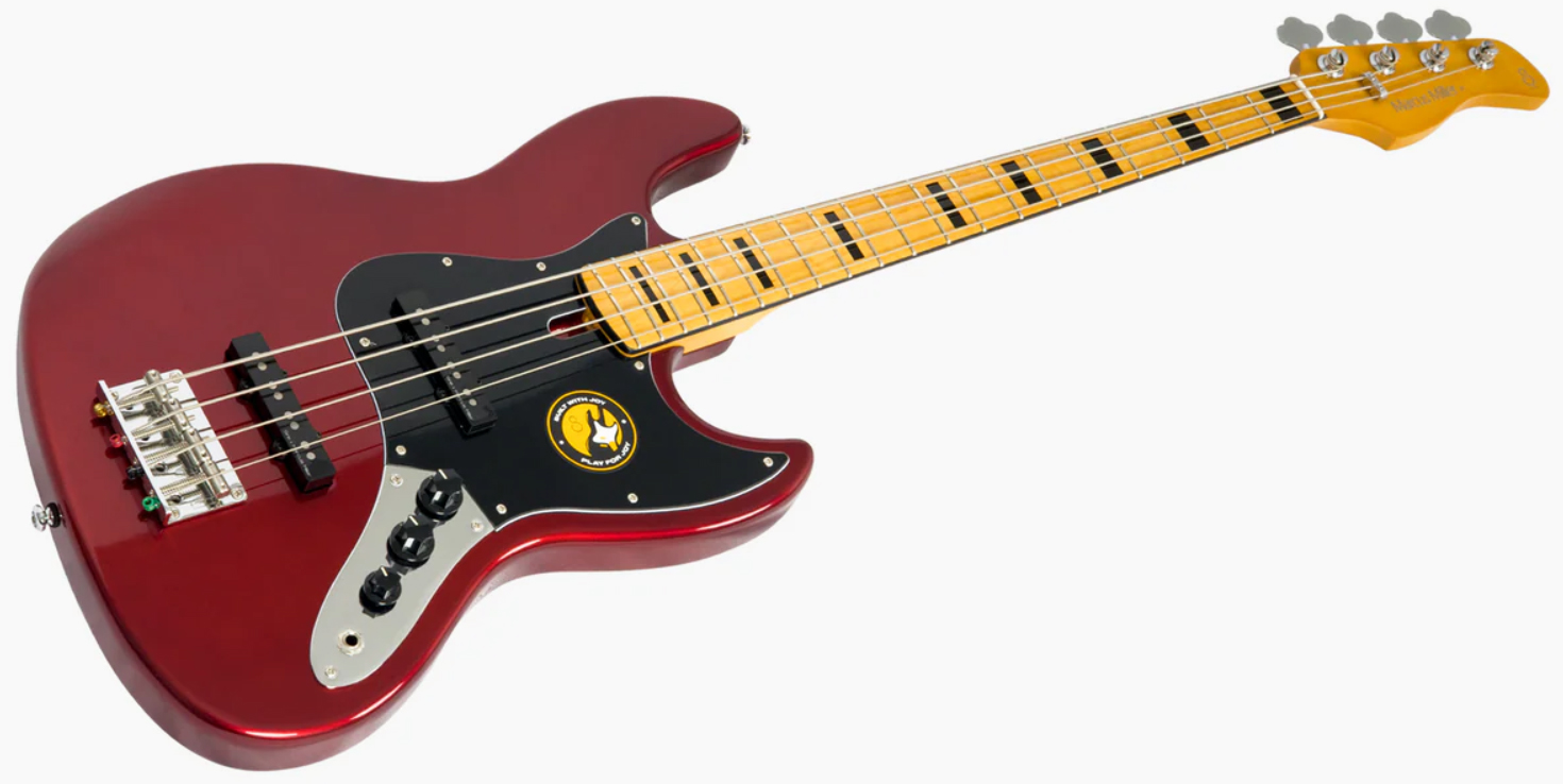 Sire Marcus Miller V5 Alder 4st Mn - Candy Apple Red - Solidbody E-bass - Variation 2