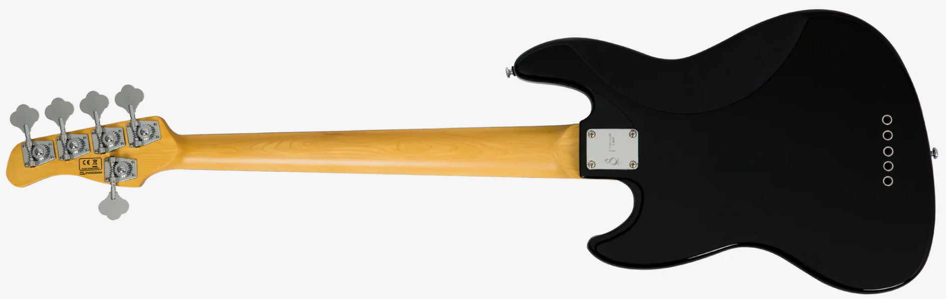 Sire Marcus Miller V5 Alder 5st 5c Mn - Black - Solidbody E-bass - Variation 1