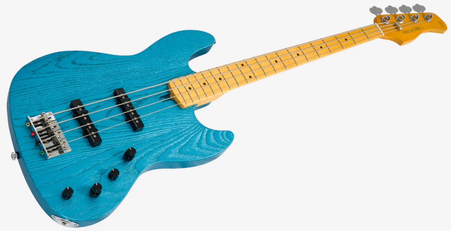 Sire Marcus Miller V6 4st Active Mn - Ocean Turquoise Blue - Solidbody E-bass - Variation 2