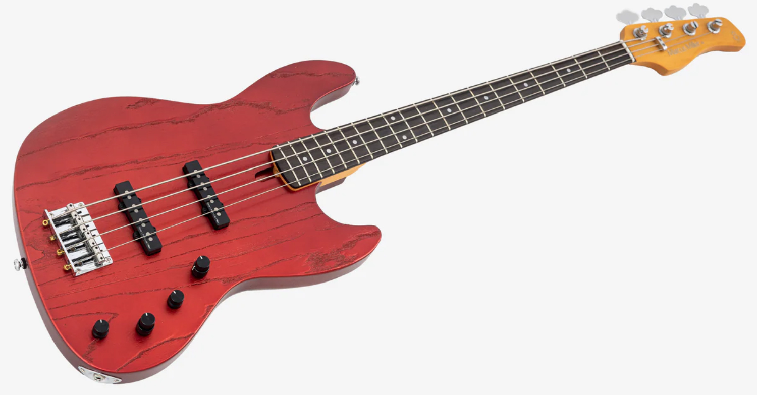 Sire Marcus Miller V6 4st Active Rw - Candy Apple Red - Solidbody E-bass - Variation 2