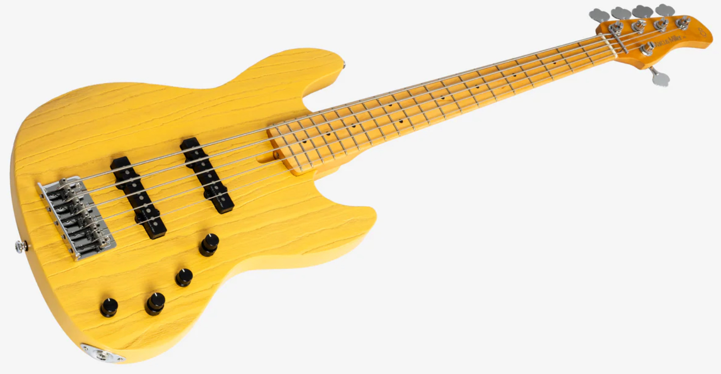 Sire Marcus Miller V6 5st 5c Active Mn - Butterscotch - Solidbody E-bass - Variation 2