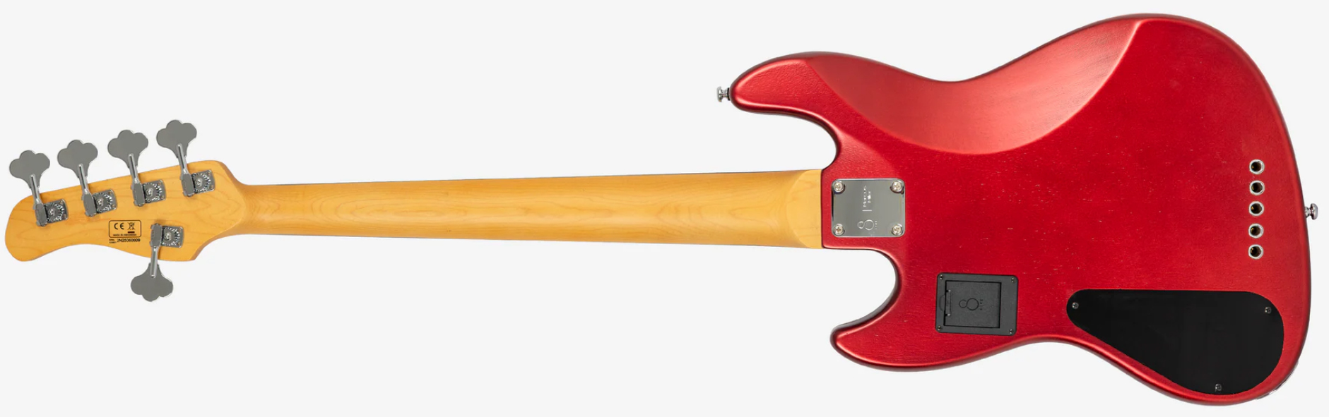Sire Marcus Miller V6 5st 5c Active Rw - Candy Apple Red - Solidbody E-bass - Variation 1