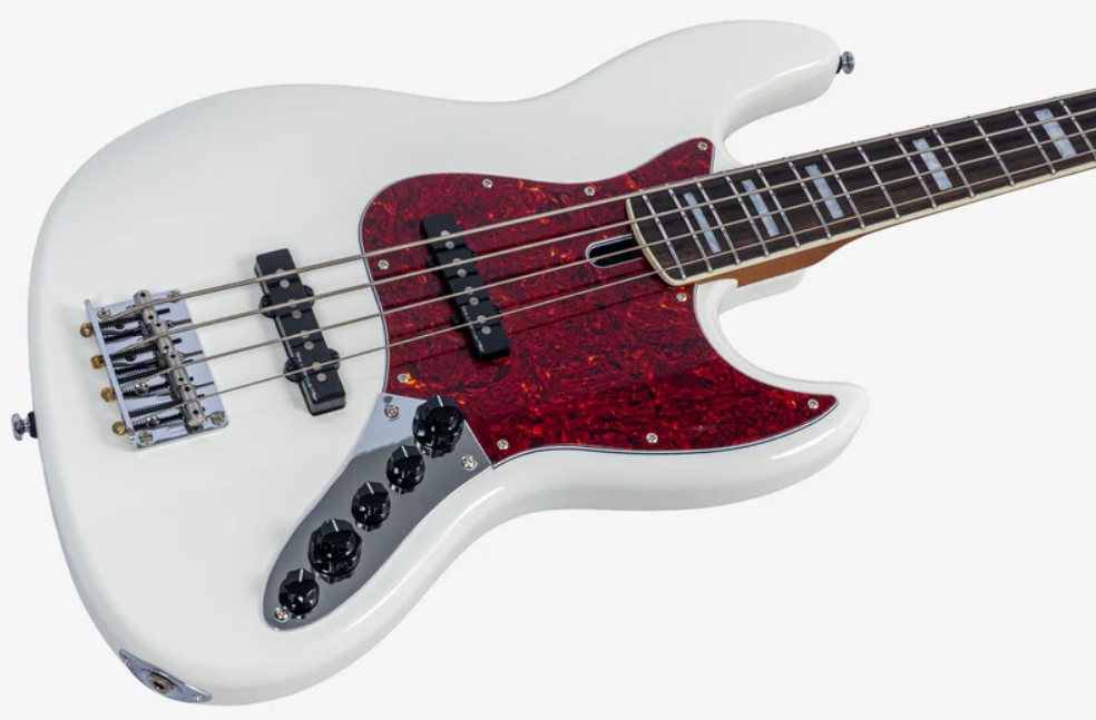 Sire Marcus Miller V7 Alder 2nd Gen 4st 4c Active Eb - Antique White - Solidbody E-bass - Variation 2