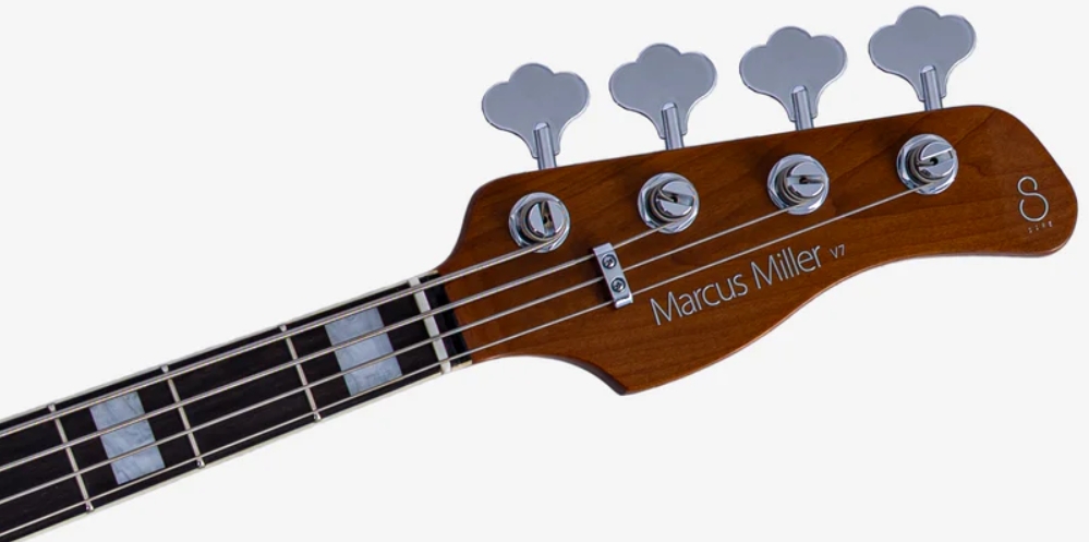 Sire Marcus Miller V7 Alder 2nd Gen 4st 4c Active Eb - Antique White - Solidbody E-bass - Variation 3