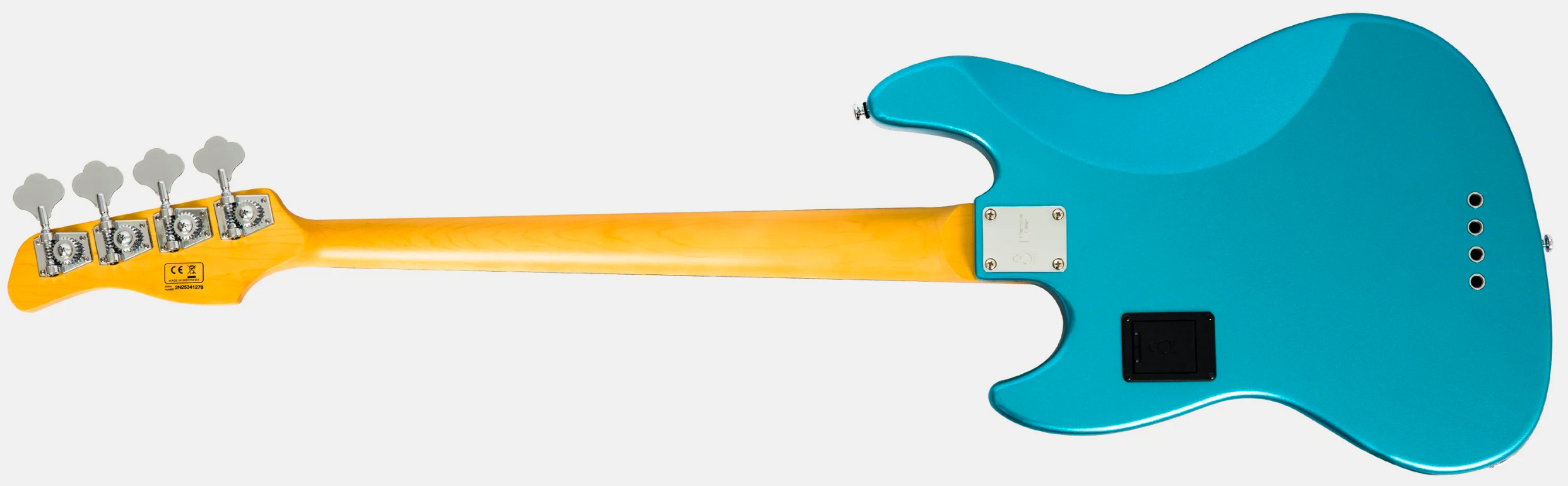 Sire Marcus Miller V7 Alder 2nd Gen 4st 4c Active Mn - Tide Pool - Solidbody E-bass - Variation 1