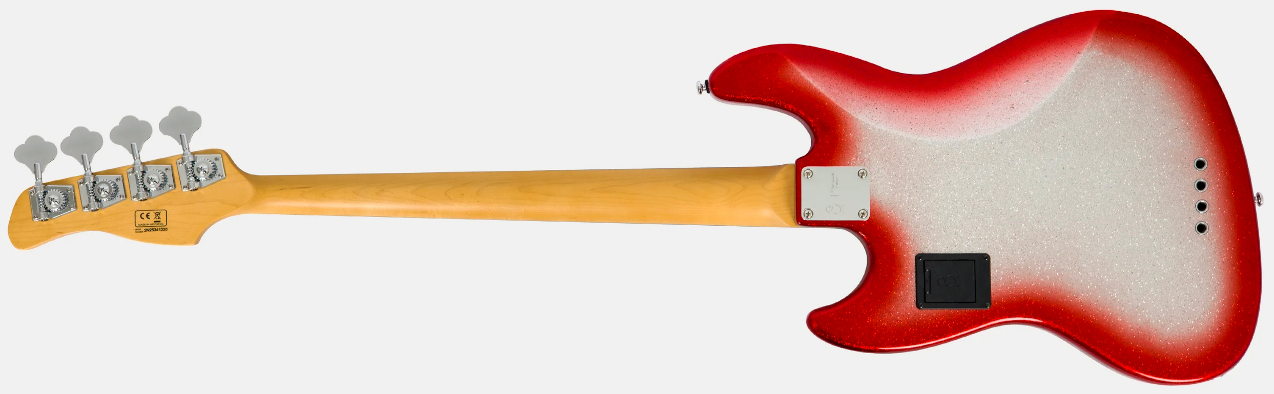 Sire Marcus Miller V7 Alder 2nd Gen 4st 4c Active Mn - Redburst Sparkle - Solidbody E-bass - Variation 1