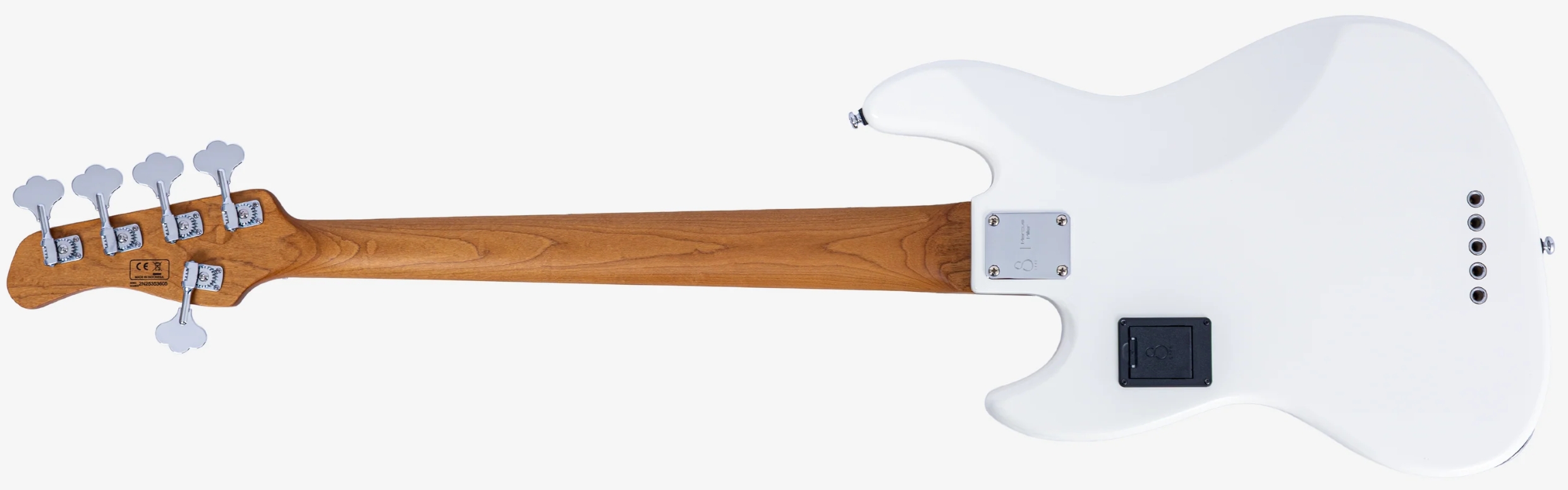 Sire Marcus Miller V7 Alder 2nd Gen 5st 5c Active Eb - Antique White - Solidbody E-bass - Variation 1
