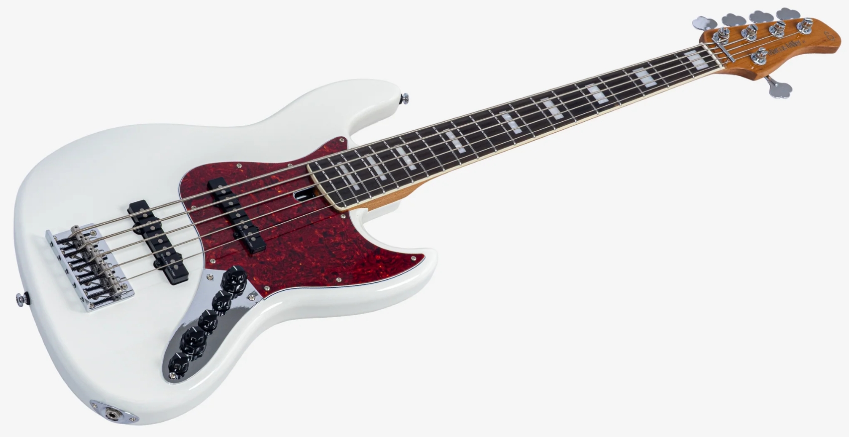 Sire Marcus Miller V7 Alder 2nd Gen 5st 5c Active Eb - Antique White - Solidbody E-bass - Variation 2