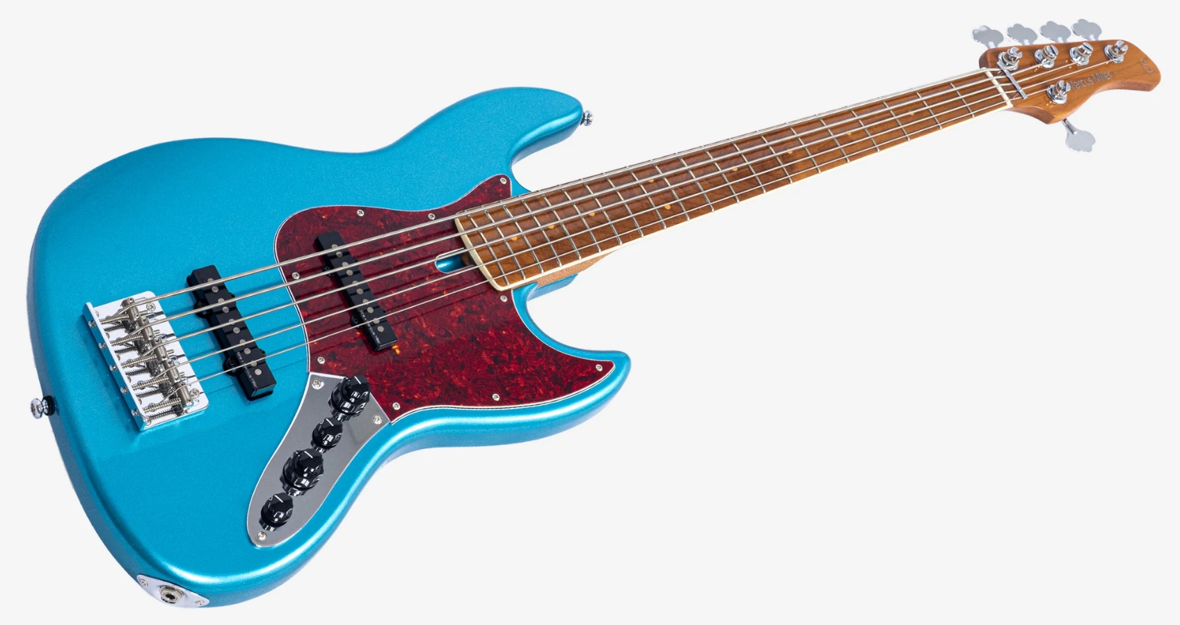 Sire Marcus Miller V7 Vintage New Gen 5st 5c Active Mn - Tide Pool - Solidbody E-bass - Variation 2