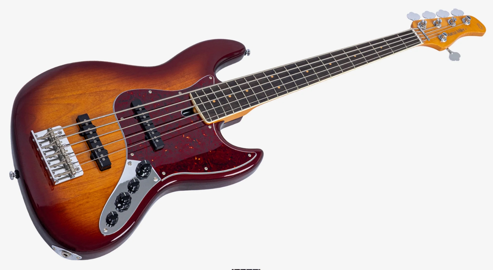 Sire Marcus Miller V7 Vintage New Gen 5st 5c Active Mn - Tobacco Sunburst - Solidbody E-bass - Variation 2