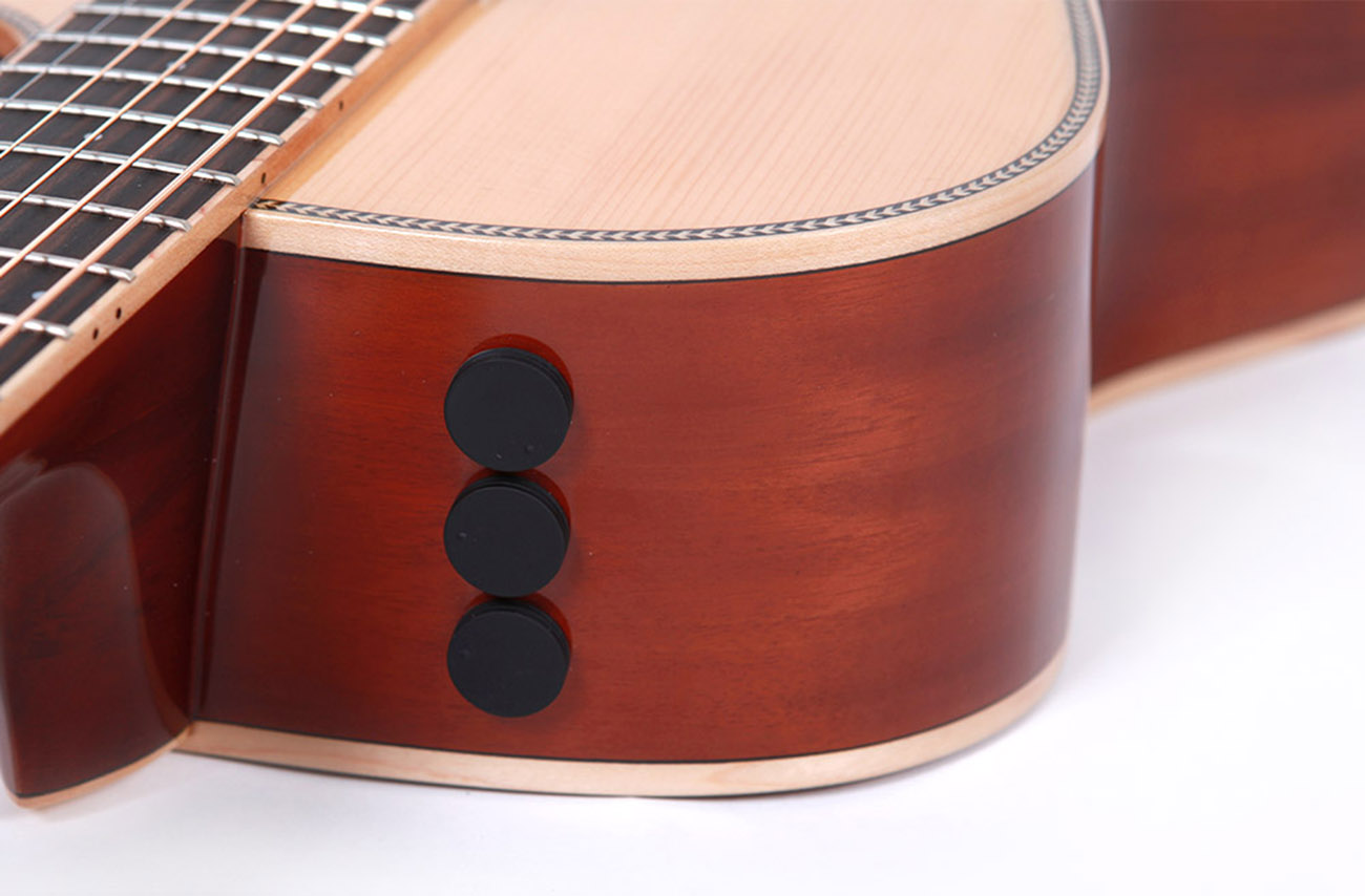 Sire R3 Ds Vs Dreadnought Epicea Acajou Rw - Vintage Sunburst - Elektroakustische Gitarre - Variation 2