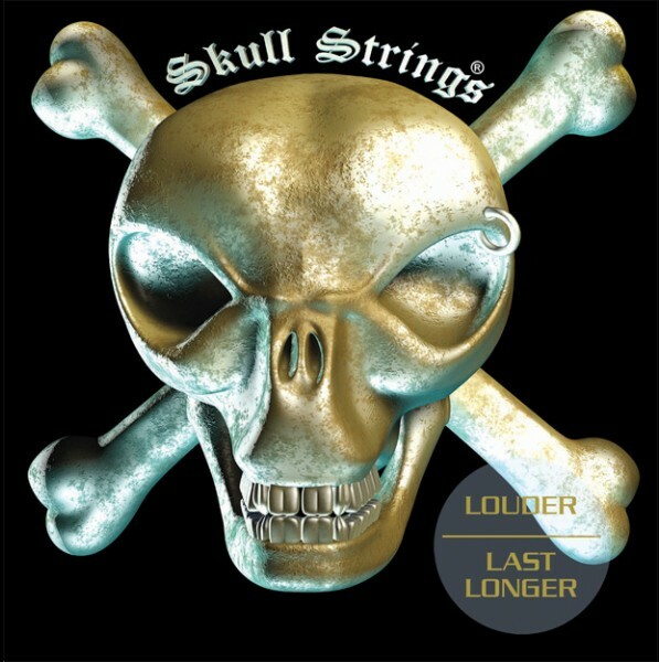 Skull Strings Drop B Electric Guitar Strings 6c 12-62 - E-Gitarren Saiten - Main picture