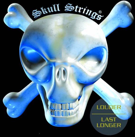 Skull Strings Std 1152 Standard Electric Guitar Medium 6c 11-52 - E-Gitarren Saiten - Main picture